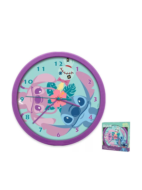Kids Licensing Παιδικό Ρολόι Τοίχου Πλαστικό
