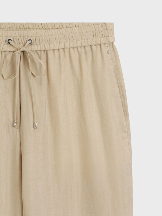 Γυναικείο Υφασμάτινο Παντελόνι Beige