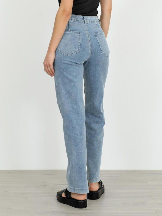 Damen Jeans Hosen in Gerader Bein Stil