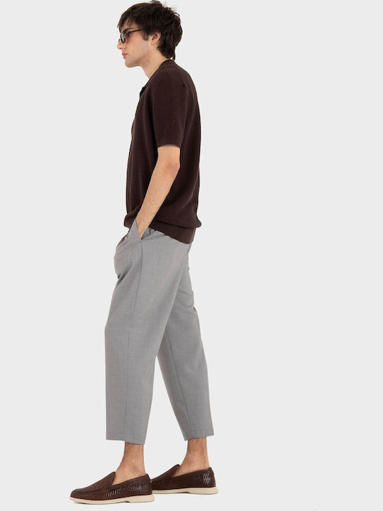 Elastic Gray Men's Trousers MARYKO 120198 6501