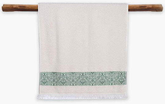 Nef-Nef Homeware Πετσέτα Χεριών Jetrix 30x50εκ. White Βάρους 500gr/m²