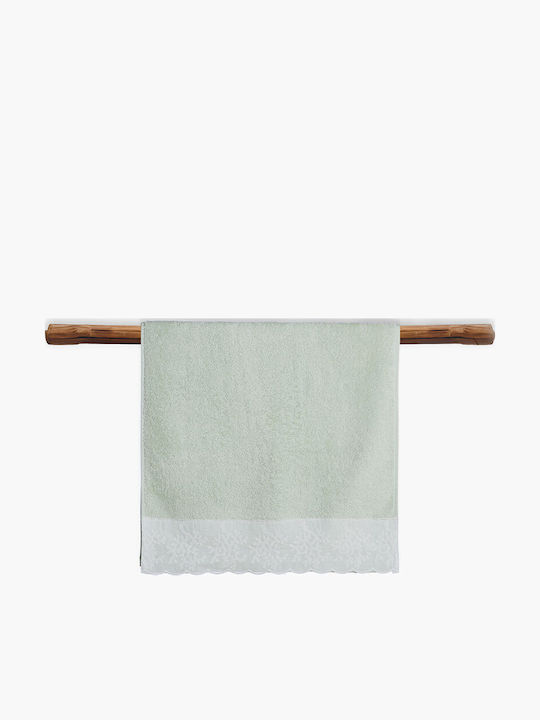 Nef-Nef Homeware Set Badetücher 3 Stück Calma Grüne Gewicht 500gr/m²