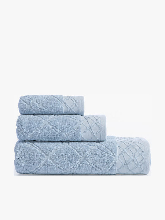 Nef-Nef Homeware Кърпа За Ръце Breylo 30x50см Синя Тегло 550гр/м²