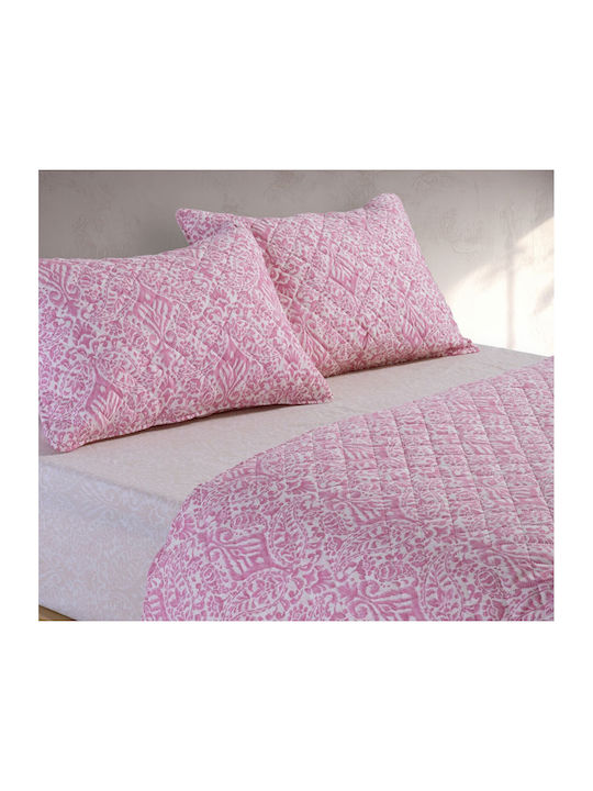 Nef-Nef Homeware Jetrix Cuvertură Pat Dublu Microfibra Violet 180x240cm