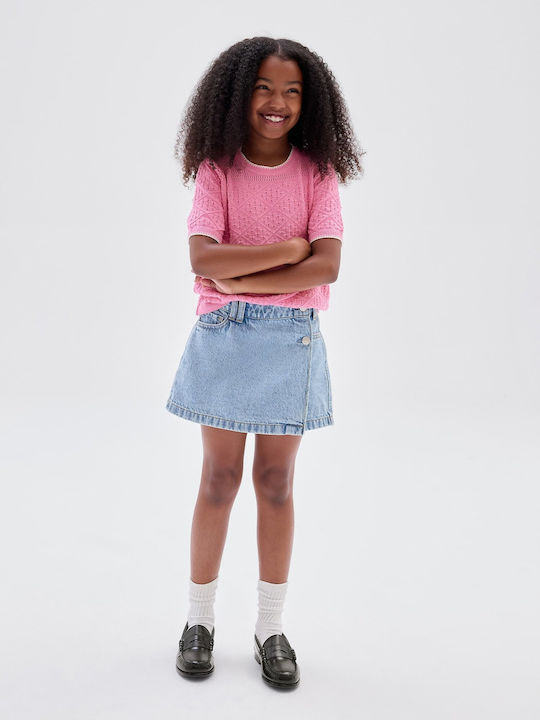 Kinder Shorts & Bermudas Denim Light Wash Blau