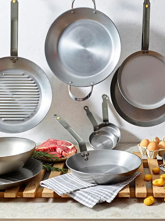 De Buyer Mineral B Element Wok από Αλουμίνιο με Επίστρωση από Πέτρα 24cm
