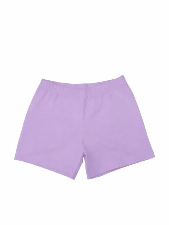 Kids Fabric Shorts/Bermuda Lavender Lilac