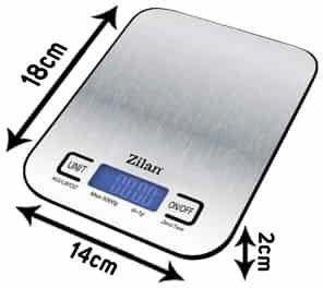 Cantar Digital De Bucatarie Pana La 5kg Gri