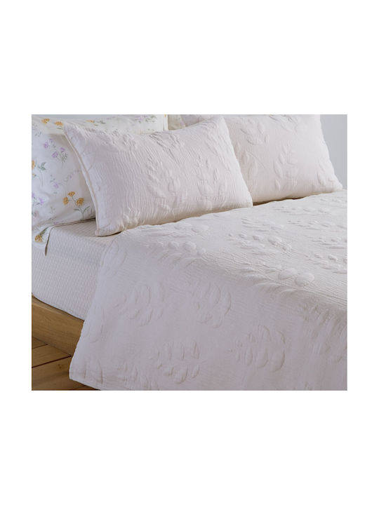 Nef-Nef Homeware Emily Set Pillowcases Oxford Ecru 52x72cm
