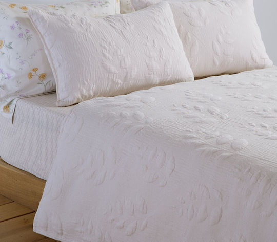 Nef-Nef Homeware Emily Комплект Калъфки За Възглавници Оксфорд Екрю 52x72см