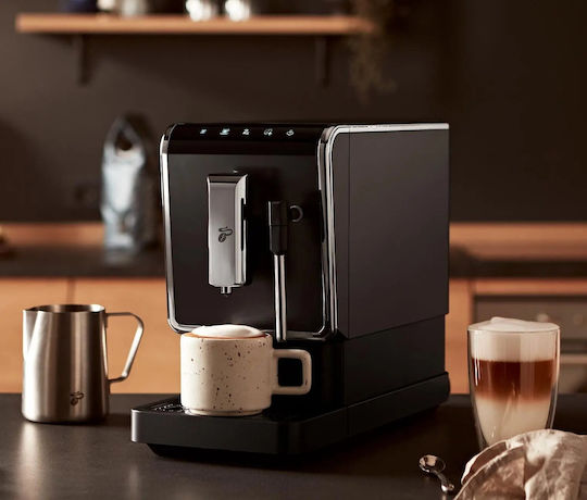 Tchibo Esperto Automatic Espresso Machine 1470W Pressure 19bar with Grinder Black