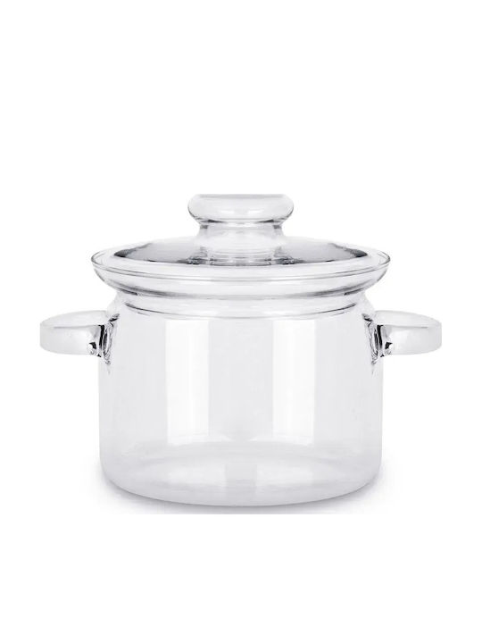 Simax Dutch Oven Round Glass 2lt 1pcs