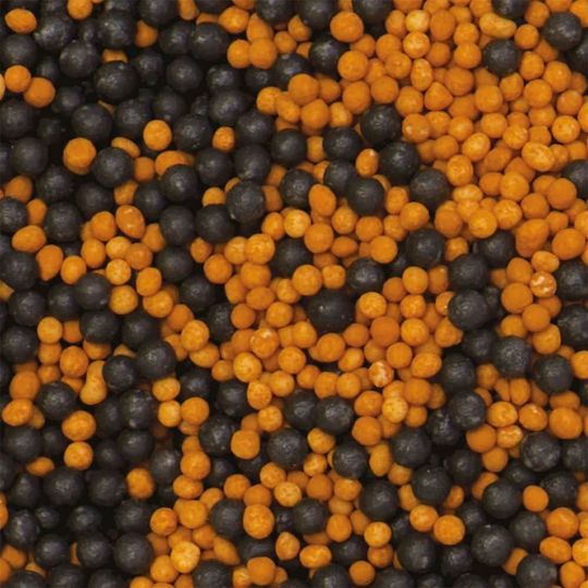 Kas Kas Halloween Orange Schwarz Dekor 100g
