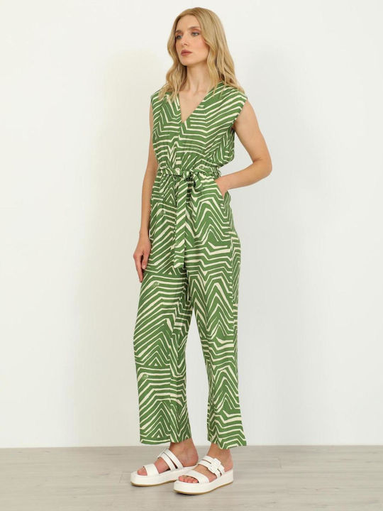 Women's Green Jumpsuit