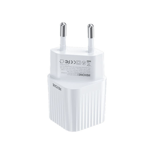 WK Φορτιστής Χωρίς Καλώδιο GaN με Θύρα USB-C 35W Power Delivery Λευκός (WP-U13)