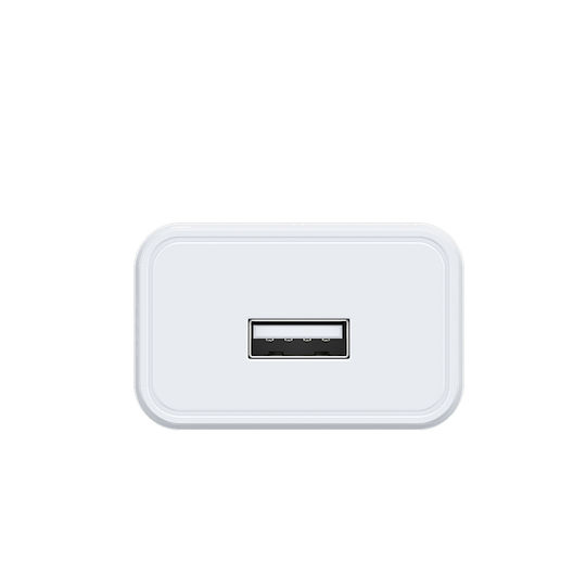 WK Φορτιστής GaN με Θύρα USB-A και Καλώδιο USB-C 12W Quick Charge 3.0 Λευκός (WP-U76)