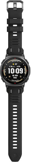 Amazfit T-Rex 3 Pro Titan 44mm Wasserdicht Smartwatch (Tactical Black)