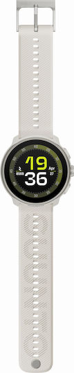 Suunto Run Stainless Steel 46mm Smartwatch with Heart Rate Monitor (Frost Gray)