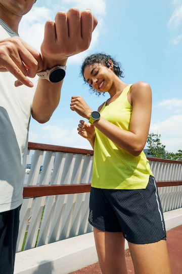 Suunto Run Stainless Steel 46mm Smartwatch with Heart Rate Monitor (Frost Gray)