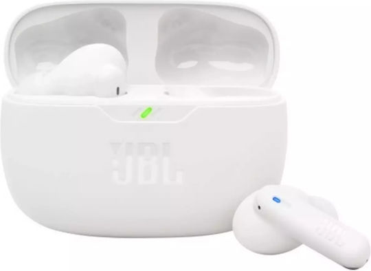 JBL Vibe Beam 2 In-ear Bluetooth Handsfree Ακουστικά με Αντοχή στον Ιδρώτα και Θήκη Φόρτισης Λευκά