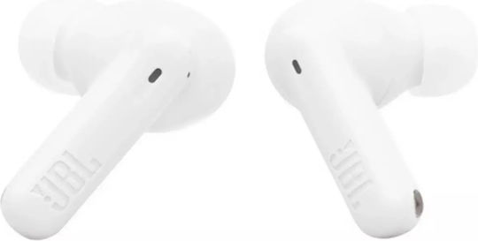 JBL Vibe Beam 2 In-ear Bluetooth Handsfree Ακουστικά με Αντοχή στον Ιδρώτα και Θήκη Φόρτισης Λευκά