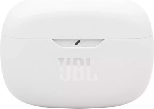 JBL Vibe Beam 2 In-ear Bluetooth Handsfree Ακουστικά με Αντοχή στον Ιδρώτα και Θήκη Φόρτισης Λευκά