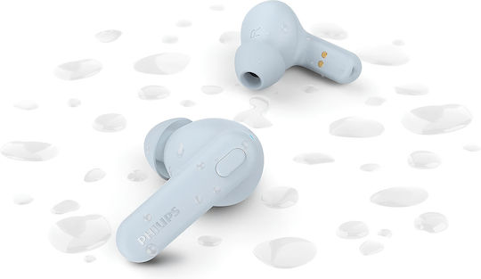 Philips TAT1108 In-Ear Bluetooth-Freisprecheinrichtung Kopfhörer mit Schweißresistenz und Ladeetui Blau