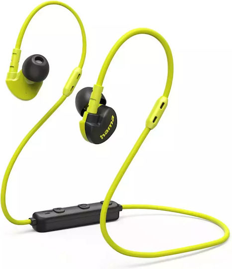 HAMA Freedom Athletics III In ear Bluetooth хендсфри Слушалки с Устойчивост на Пот Жълт