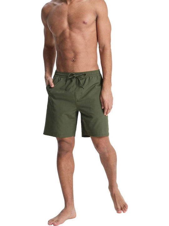 Men's Swim Shorts Khaki