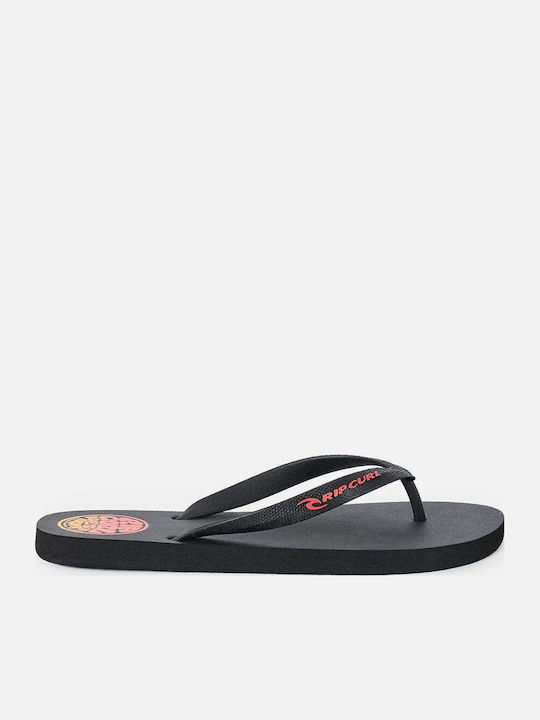 Icons Slapi Bărbați Flip Flops Negri