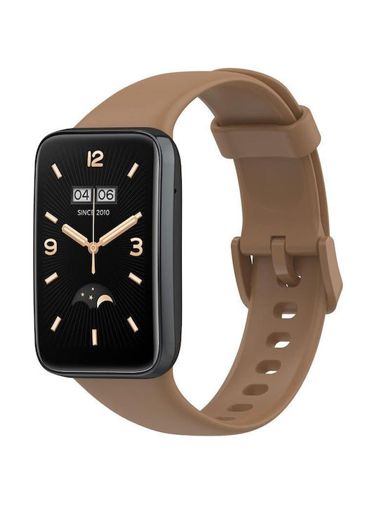 Silikon Tragbare Bänder Mi Band 7 Pro M7 Pro 3 Braune Silikon Tragbare Bänder Mi Band 7 Pro M7 Pro 3 Braune