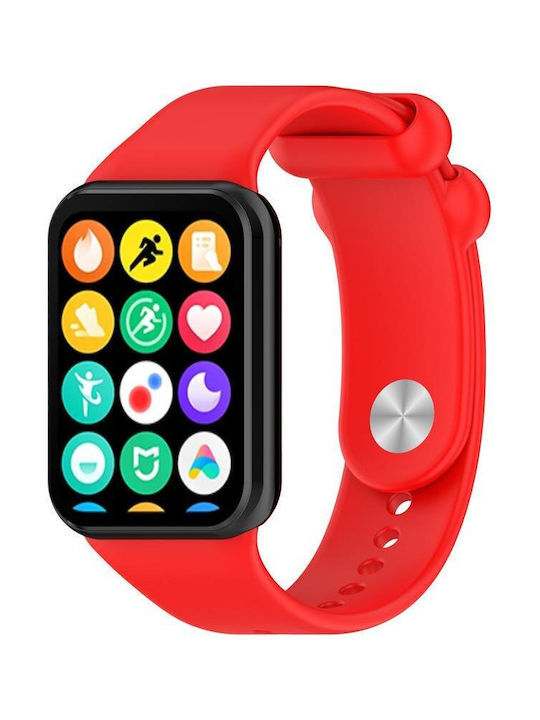 Силиконова Каишка Mi Band 8 Pro M8 Pro 7 Червена Czerwony