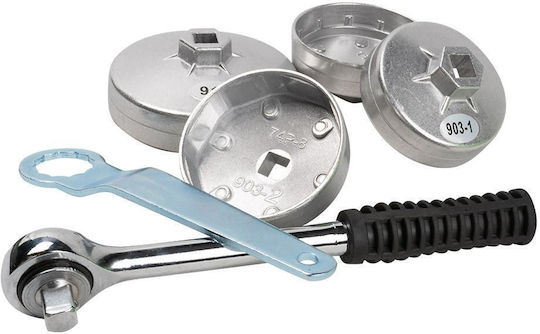 JBM Set Ceașcă Filtre De Ulei 23 Bucăți Pentru Toyota Nissan Bmw Audi VW Ford Renault Fiat Mercedes Benz Honda