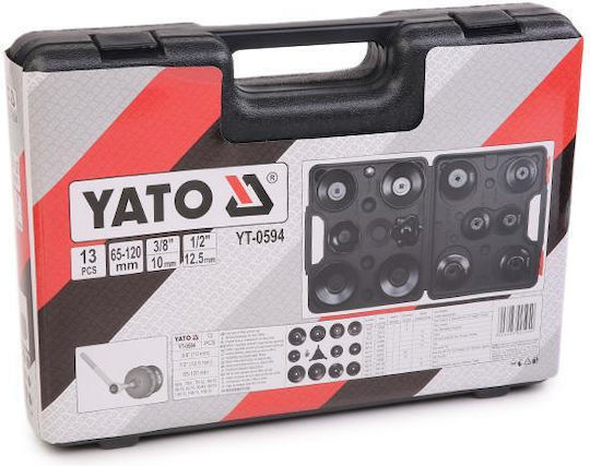 Yato Oil Filter Cup Set 13pcs for Seat / Peugeot / Renault / Volvo