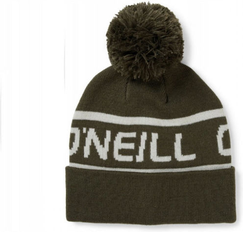 Beanie Men's Knitted Beanie in Brown Colour