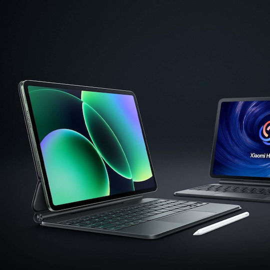 Xiaomi Focus Flip Cover με Πληκτρολόγιο στα Αγγλικά US Μαύρη (Xiaomi Pad 8 / Pad 8 Pro)