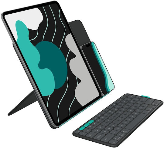 Logitech Klappdeckel Robust mit Tastatur Gray (iPad Pro 13", iPad Air 13) 920-013388