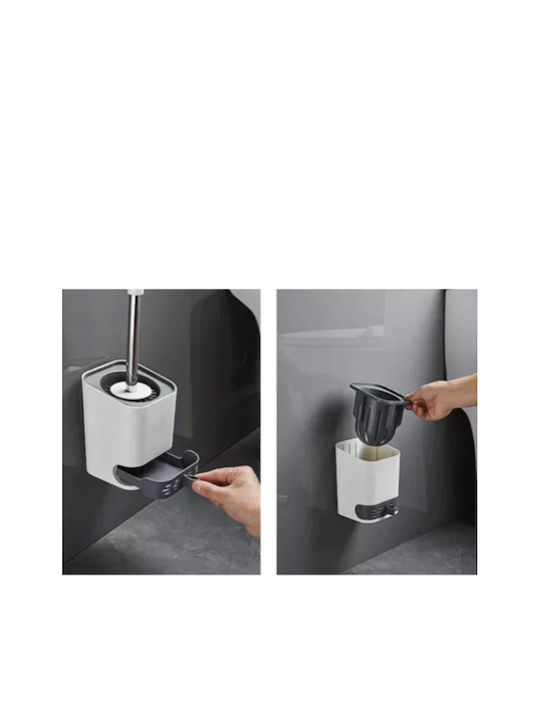 Zola Inox Badezimmer Mülleimer Grau