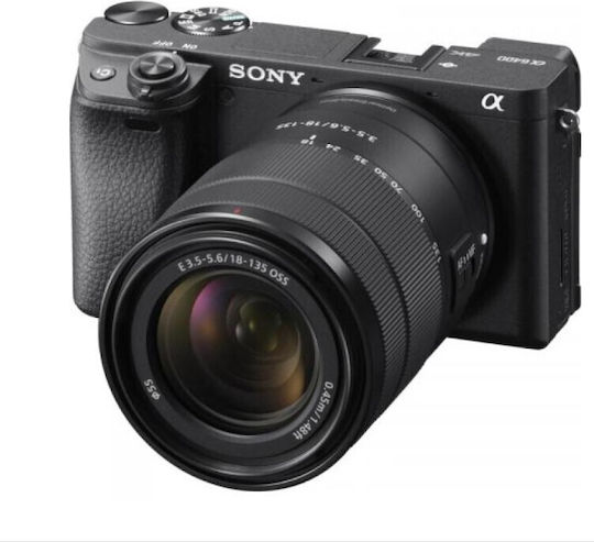 Sony A6400 Cameră Fără Oglindă Kit (E 18-135mm F3.5-5.6 OSS) Neagră