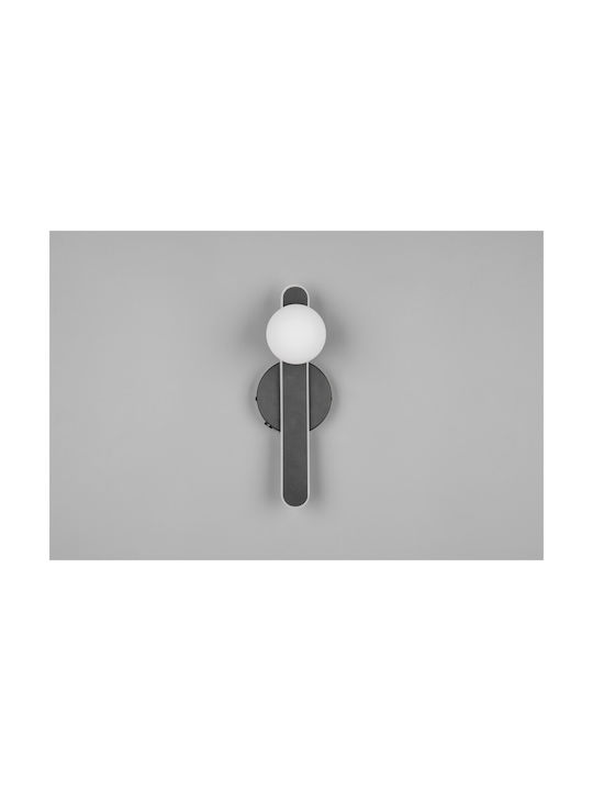 Trio Lighting Napoli Modern Black Wall Lamp