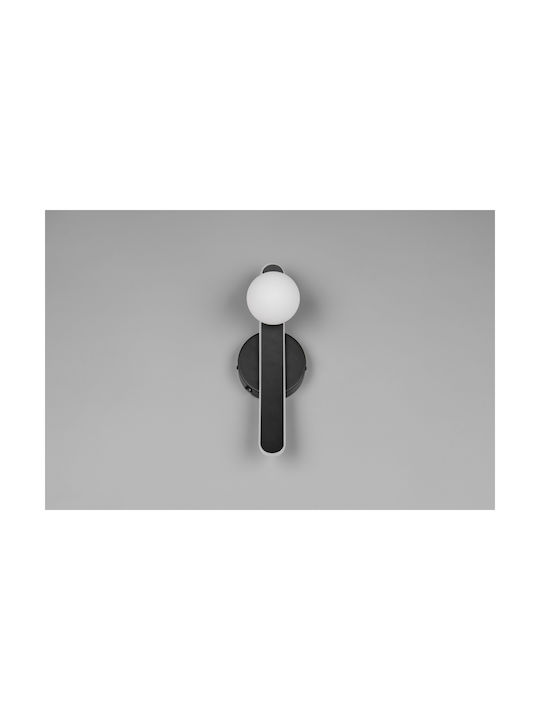 Trio Lighting Napoli Modern Black Wall Lamp