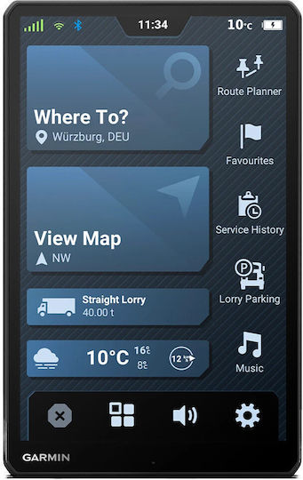 Garmin Συσκευή Пловдив GPS Dezl Lgv1020 ме Откриване 10.1" Bluetooth / USB & Слот за карта