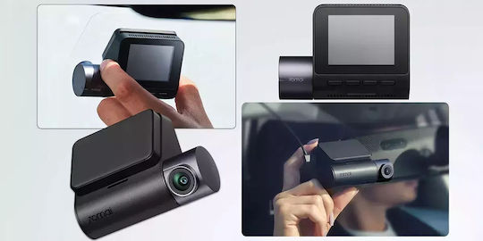 70Mai A410 1440P Windshield Car DVR Set with Rear Camera, 2" Display with Adhesive Tape