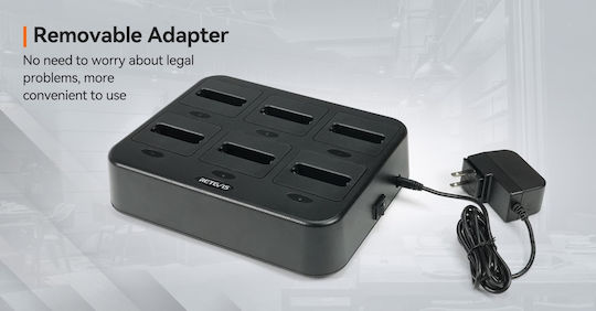 Βαση Φορτισης Retevis 6x B63s 9010130179