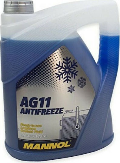 Mannol G11 Coolant Kühlmittel für den Kühler Auto G11 -30°C Blau Farbe 5Es