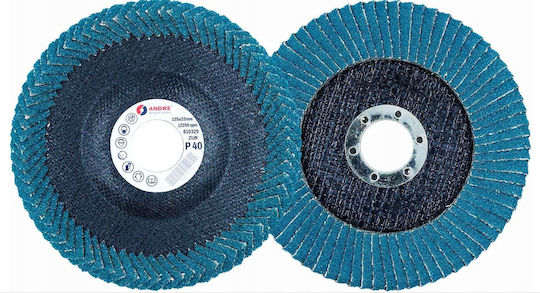 Andre Grouting Disc 125mm P60 Zirconium Flat