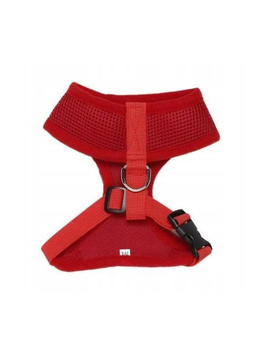 Hundegeschirr Rote Mesh Polyester S Halsumfang 32cm Brustumfang 37-47cm