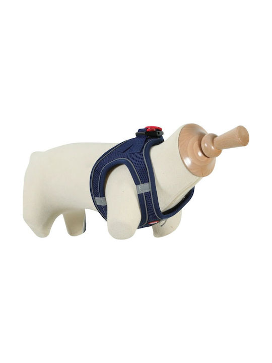 Zolux Breathable Mesh Dog Harness M Navy Blue Zolux Breathable Mesh Dog Harness M Navy Blue