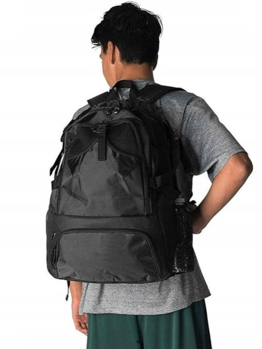 Schulranzen Rucksack Schwarz mit Flaschenhalter 35lt