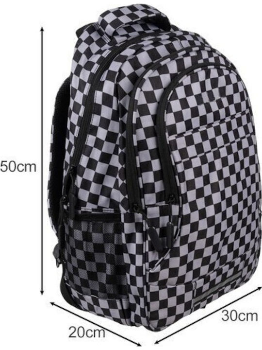 Schulranzen Rucksack Grau 30lt